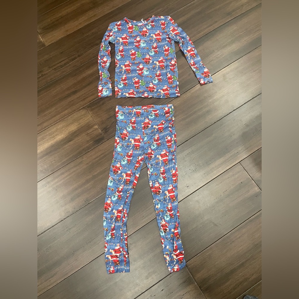 Posh Peanut Santa Pajama Set